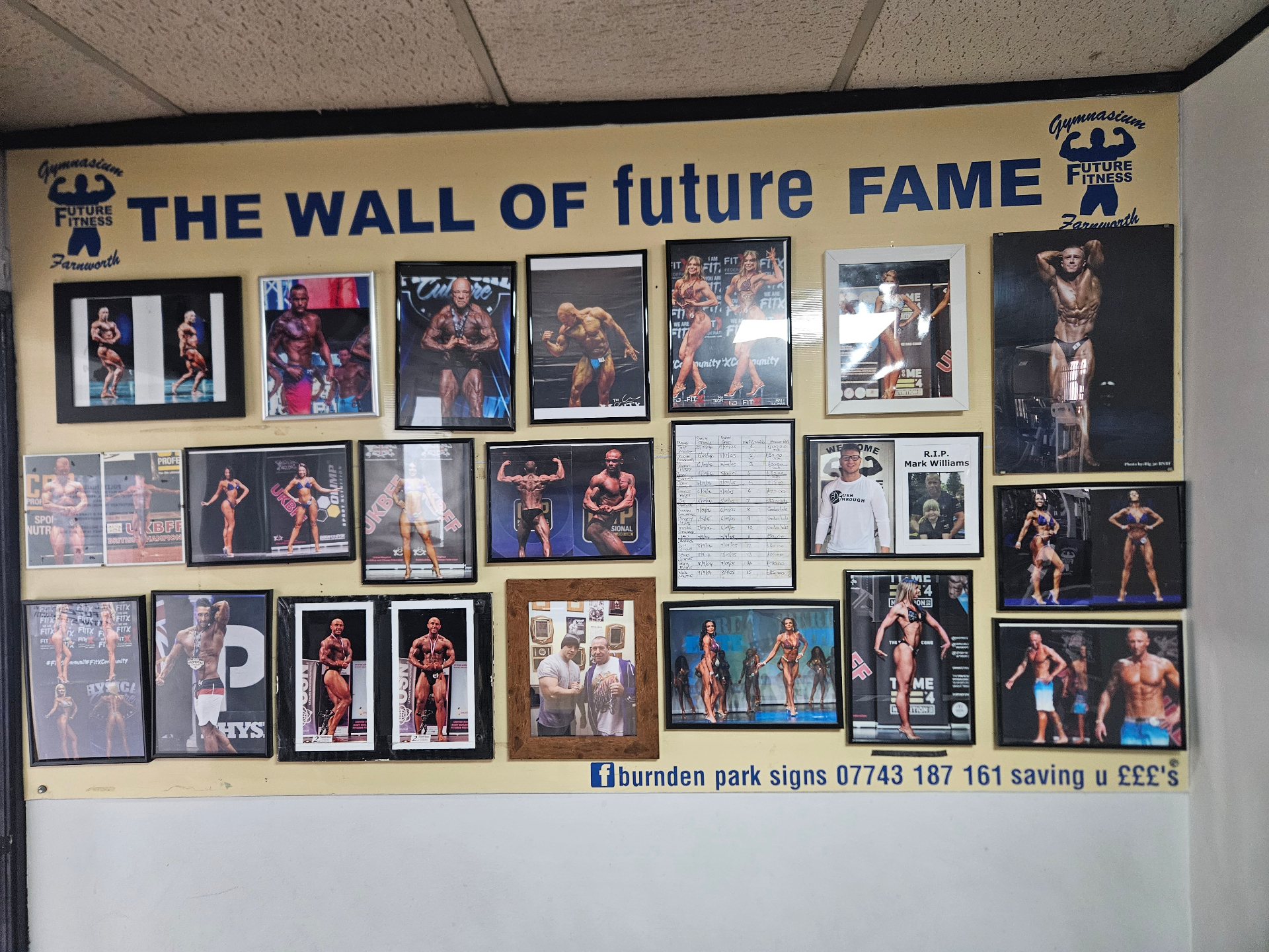 The Wall of Future Fame — member competition photos